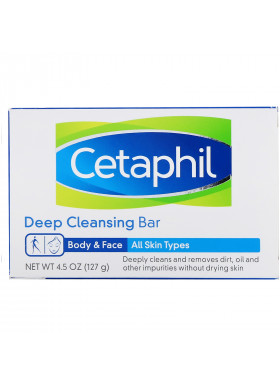 Cetaphil, Deep Cleansing Bar, 4.5 oz (127 g)
