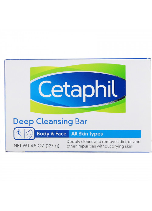 Cetaphil, Deep Cleansing Bar, 4.5 oz (127 g)