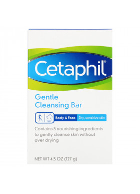 Cetaphil, Gentle Cleansing Bar, 4.5 oz (127 g)