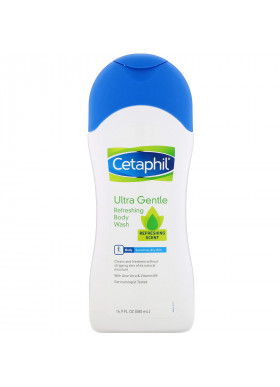 Cetaphil, Ultra Gentle, Refreshing Body Wash, Refreshing Scent, 16.9 fl oz (500 ml)