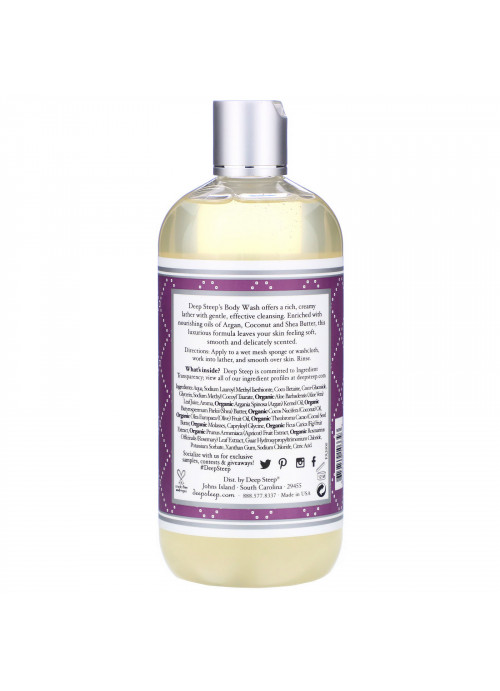 Deep Steep, Body Wash, Fig - Apricot, 17 fl oz (503 ml)