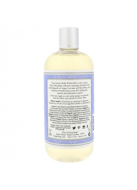 Deep Steep, Body Wash, Fresh Lavender, 17 fl oz (503 ml)