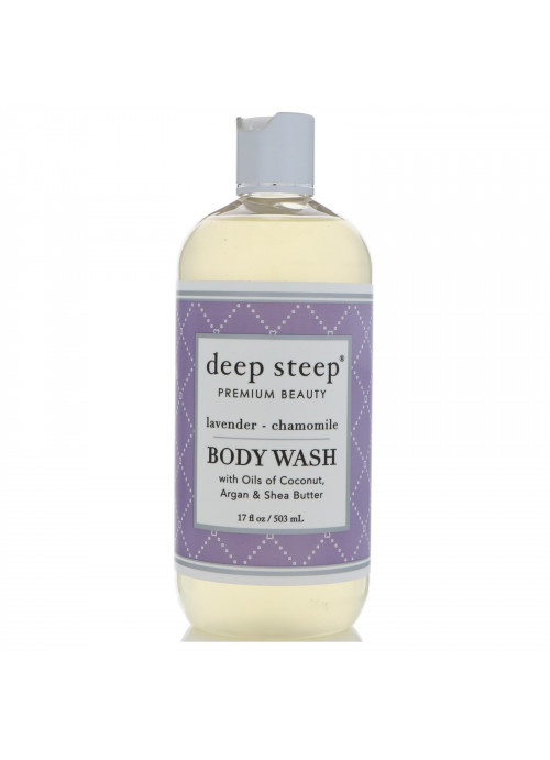 Deep Steep, Body Wash, Lavender - Chamomile, 17 fl oz (503 ml)