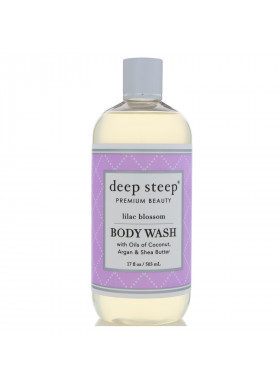 Deep Steep, Body Wash, Lilac Blossom, 17 fl oz (503 ml)
