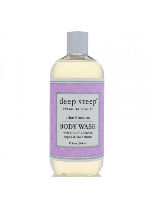 Deep Steep, Body Wash, Lilac Blossom, 17 fl oz (503 ml)
