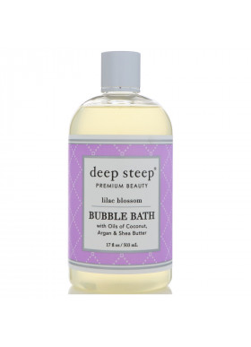 Deep Steep, Bubble Bath, Lilac Blossom, 17 fl oz (503 ml)
