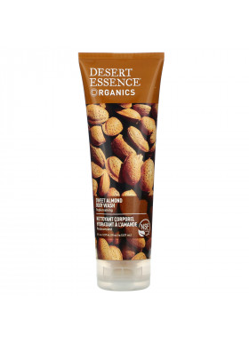 Desert Essence, Organics, Body Wash, Sweet Almond, 8 fl oz (237 ml)