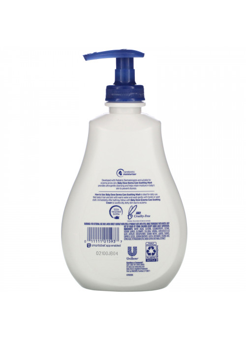 Dove, Baby Dove, Derma Care, Soothing Wash, 13 fl oz (384 ml)