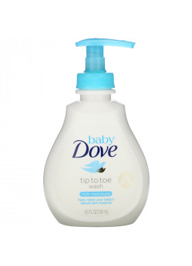 Dove, Baby, Tip to Toe Wash, Rich Moisture, 6.5 fl oz (192 ml)