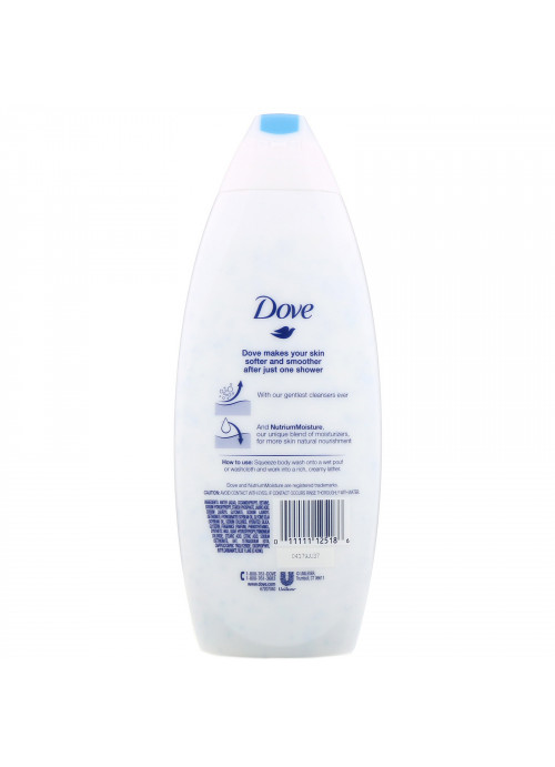 Dove, Gentle Exfoliating Body Wash, 22 fl oz (650 ml)