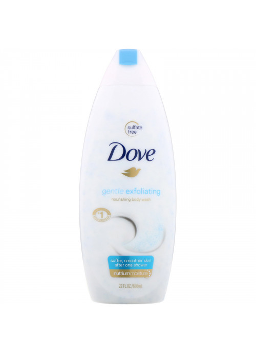 Dove, Gentle Exfoliating Body Wash, 22 fl oz (650 ml)