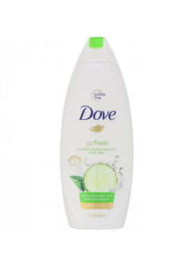 Dove, Go Fresh, Body Wash, Cucumber & Green Tea, 22 fl oz (650 ml)