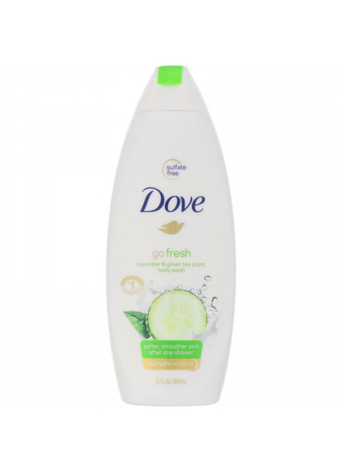 Dove, Go Fresh, Body Wash, Cucumber & Green Tea, 22 fl oz (650 ml)