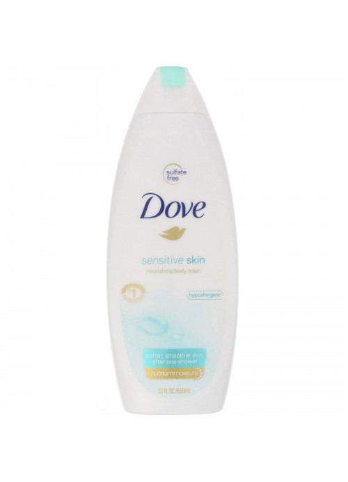Dove, Sensitive Skin Body Wash, 22 fl oz (650 ml)