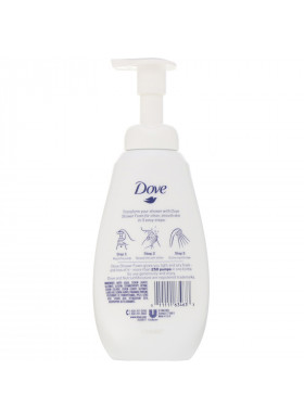 Dove, Shower Foam, Cucumber & Green Tea, 13.5 fl oz (400 ml)