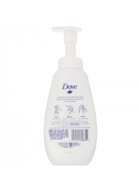 Dove, Shower Foam, Sensitive Skin, 13.5 fl oz (400 ml)