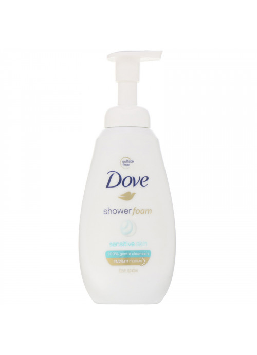 Dove, Shower Foam, Sensitive Skin, 13.5 fl oz (400 ml)
