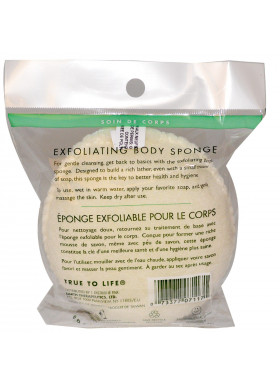 Earth Therapeutics, Exfoliating Body Sponge, 1 Sponge