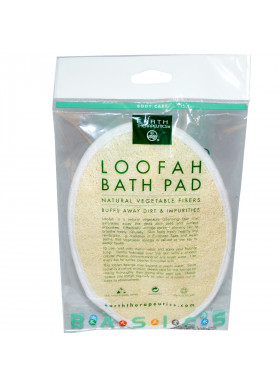 Earth Therapeutics, Loofah Bath Pad, 1 Pad