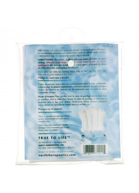 Earth Therapeutics, Terry Covered Bath Pillow, Relaxation Therapy, 1 Pillow