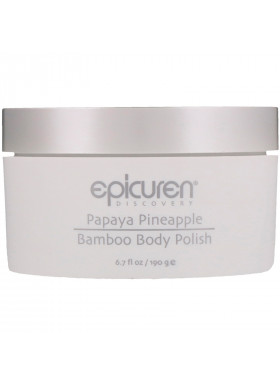 Epicuren Discovery, Bamboo Body Polish, Papaya Pineapple, 6.7 fl oz (190 g)