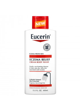 Eucerin, Eczema Relief, Cream Body Wash,  13.5 fl oz (400 ml)