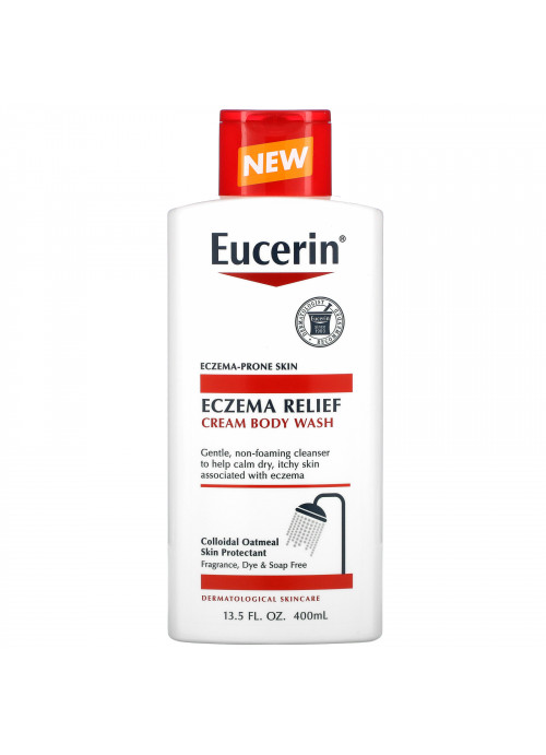 Eucerin, Eczema Relief, Cream Body Wash,  13.5 fl oz (400 ml)