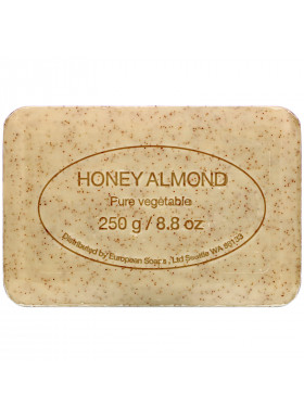 European Soaps, Pre de Provence Bar Soap, Honey Almond, 8.8 oz (250 g)