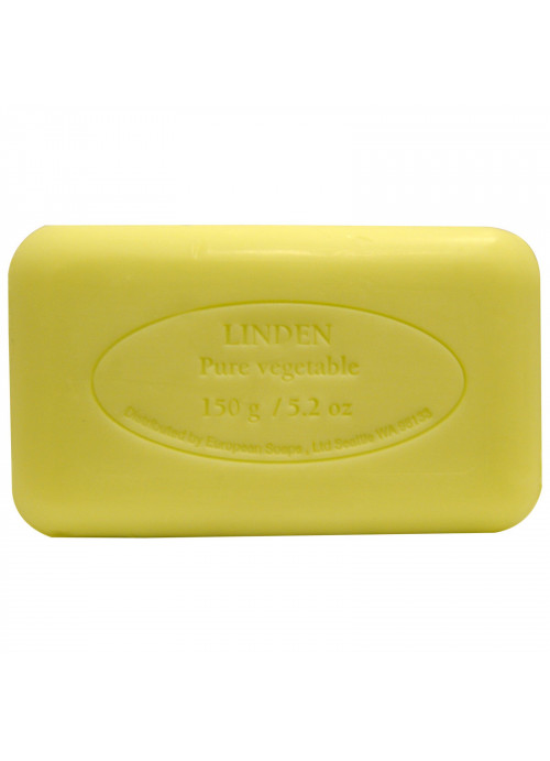 European Soaps, Pre de Provence, Bar Soap, Linden, 5.2 oz (150 g)
