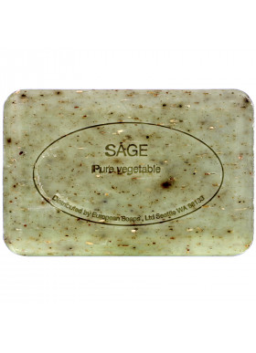 European Soaps, Pre de Provence, Bar Soap, Sage, 8.8 oz (250 g)