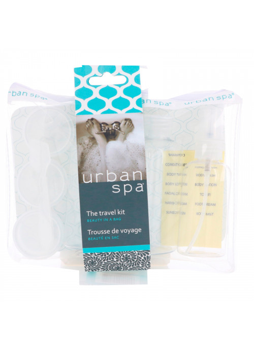 European Soaps, Urban Spa, The Travel Kit, 7 Piece Kit