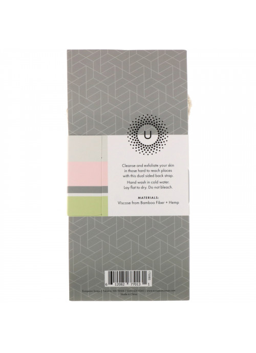 European Soaps, Urbana, Spa Prive, Bamboo Back Strap, 1 Back Strap