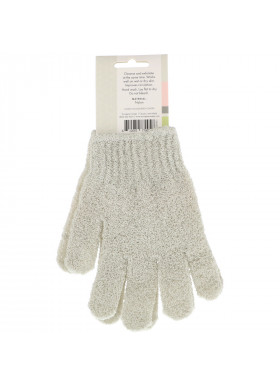 European Soaps, Urbana, Spa Prive, Exfoliating Gloves, 1 Pair