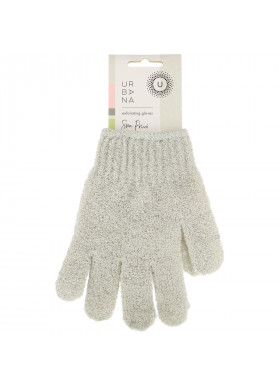 European Soaps, Urbana, Spa Prive, Exfoliating Gloves, 1 Pair