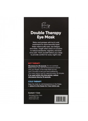 Everydaze, Double Therapy Eye Mask, Diamond, 1 Mask