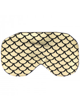 Everydaze, Double Therapy Eye Mask, Gold, 1 Mask