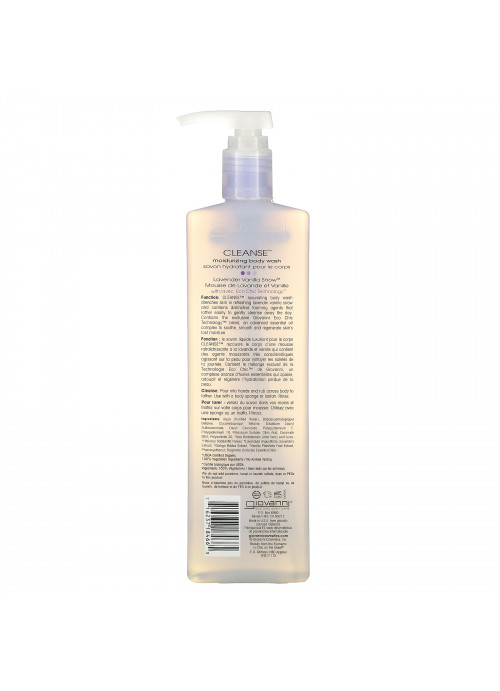 Giovanni, Cleanse, Moisturizing Body Wash, Lavender Vanilla Snow, 24 fl oz (710 ml)