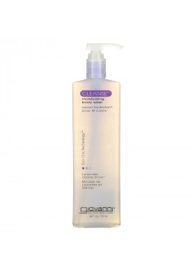 Giovanni, Cleanse, Moisturizing Body Wash, Lavender Vanilla Snow, 24 fl oz (710 ml)