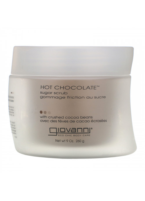 Giovanni, Hot Chocolate, Sugar Scrub, 9 oz (260 g)