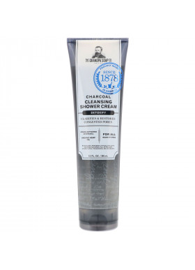 Grandpa's, Charcoal Cleansing Shower Cream, Detoxify, 9.5 fl oz (280 ml)