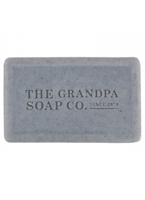 Grandpa's, Face & Body Bar Soap, Detoxify, Charcoal, 1.35 oz (38 g)