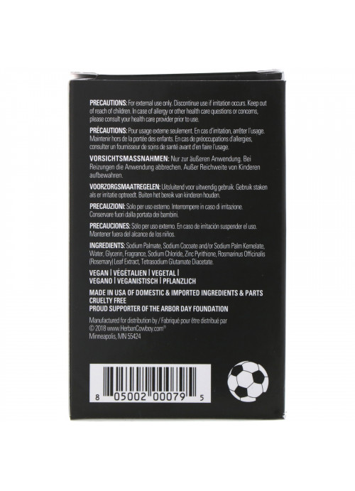 Herban Cowboy, Milled Soap, Sport, 5 oz (140 g)