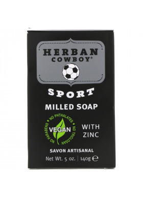 Herban Cowboy, Milled Soap, Sport, 5 oz (140 g)
