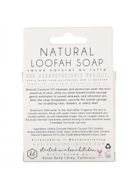 Honey Belle, Natural Loofah Soap, Eucalyptus Peppermint, 5 oz (140 g)