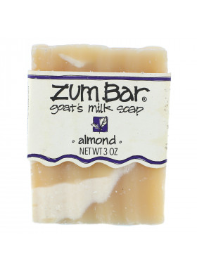 Indigo Wild, Zum Bar, Goat's Milk Soap, Almond, 3 oz Bar