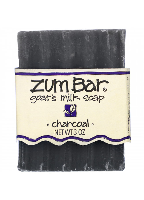 Indigo Wild, Zum Bar, Goat's Milk Soap, Charcoal, 3 oz