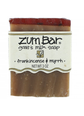 Indigo Wild, Zum Bar, Goat's Milk Soap, Frankincense & Myrrh, 3 oz  Bar