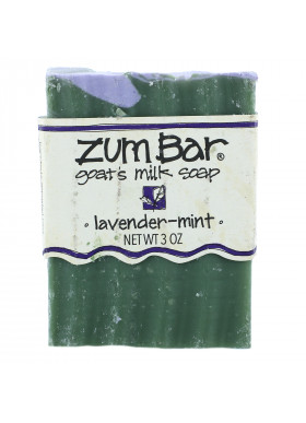 Indigo Wild, Zum Bar, Goat's Milk Soap, Lavender-Mint, 3 oz Bar