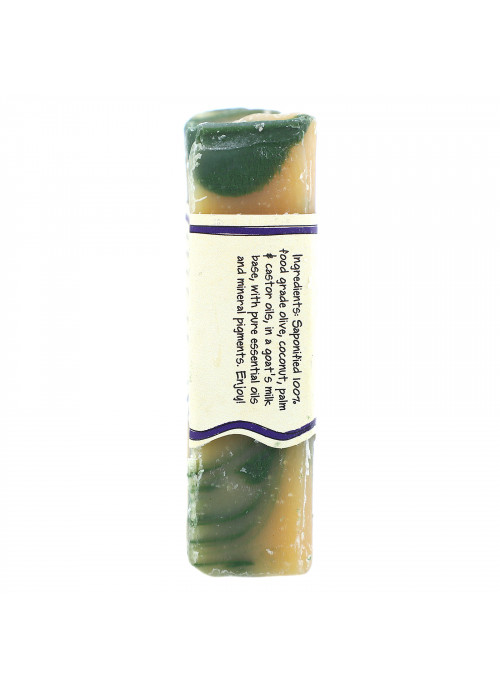 Indigo Wild, Zum Bar, Goat's Milk Soap, Lemongrass, 3 oz Handmade Bar