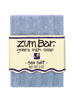 Indigo Wild, Zum Bar, Goat's Milk  Soap, Sea Salt, 3 oz